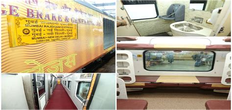 Rajdhani Express Interior