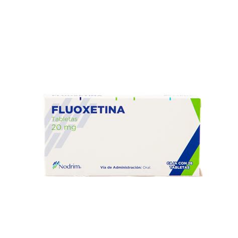 Nodrim Fluoxetina 20 Mg Cap Con 28 Farmacia Soriana