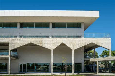 Sainte Anne College Details of Dorval Campus Modern Architecture Stock ...