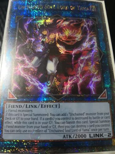 Yugioh Unchained Soul Lord Of Yama Quarter Century Secret