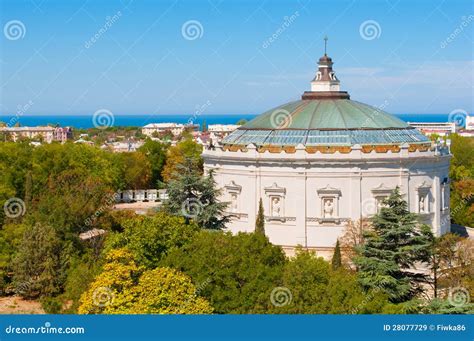 Panorama of Defense of Sevastopol Stock Image - Image of city, defenses ...
