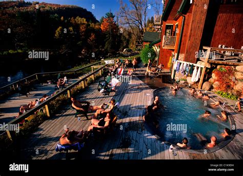 Canada, Quebec Province, Laurentides district, Spa Polar Bear Club in ...