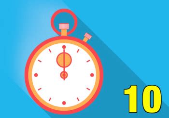 10 Second Animated Countdown Timer by Distance and Digital Store