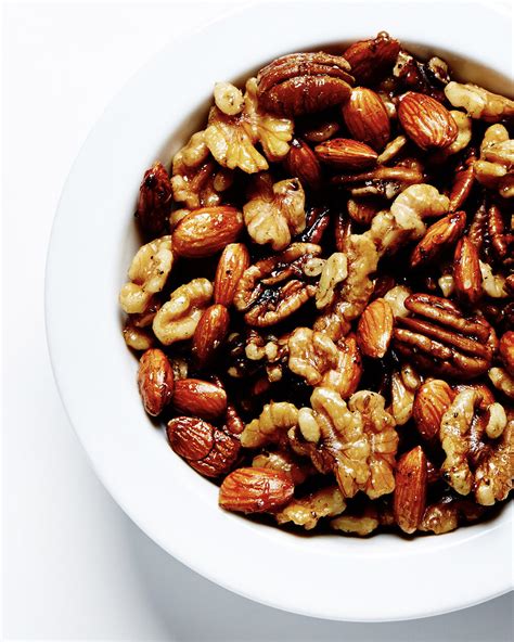 Sweet and Spicy Mixed Nuts Recipe — Bite Me More