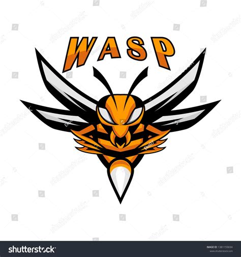 Wasp Bee Hornet Gaming Logo Design Stock Vector Royalty Free 1381159694 Shutterstock