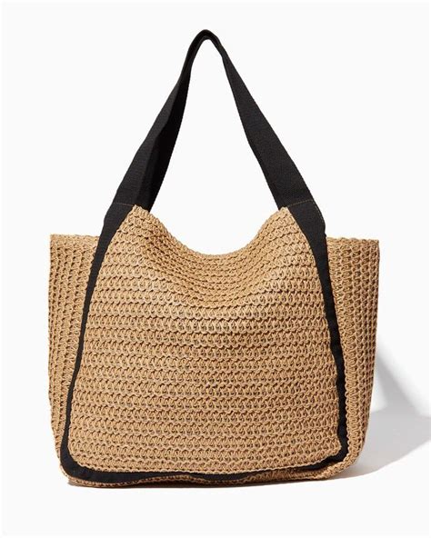 Charming Charlie Trimmed Raffia Beach Tote Beach Tote Beach Tote