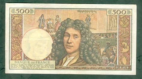 RARE BILLET DE 500Nf Molière 1960 Alphabet R 5 En Ttb EUR 399 00