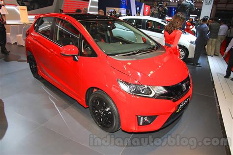 Honda Jazz RS CVT Limited Edition front three quarter at the 2015 Indonesia International Motor Show