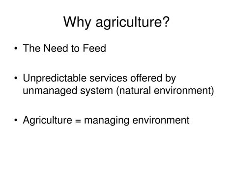 PPT Environmental Effects Of Agriculture PowerPoint Presentation