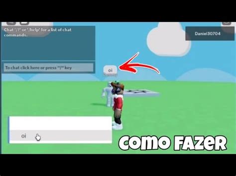 Como Colocar Chat Em Um Personagem No Roblox Studio Youtube