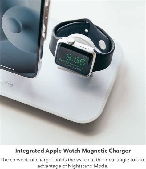 Mophie 3 In 1 Magsafe Wireless Charging Stand For Apple Iphone Airpodsairpods Pro And Watch 15w