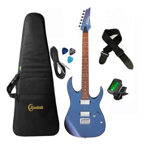 Kit Guitarra Ibanez Chameleon Grg 121sp Bmc E Acessórios Parcelamento Sem Juros