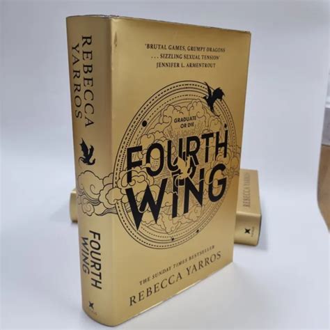 FOURTH WING BY Rebecca Yarros ANZ Edition Sprayed Edges Hardcover Minor