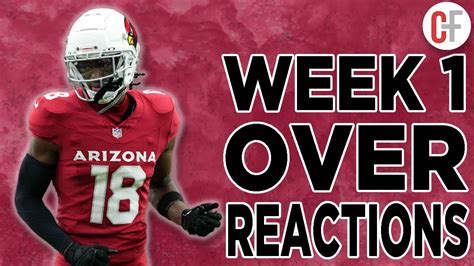 2024 NFL Week 1 OVERREACTIONS Dynasty Fantasy Football YouTube