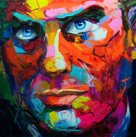 Vibrant and Colorful Knife Paintings by Francoise Nielly | CGfrog