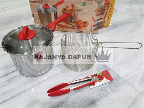 Panci Penggorengan Deep Fryer Supra Ukuran Cm Stainless Panci