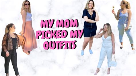 My Mom Picks My Outfits For A Week 2020 Youtube