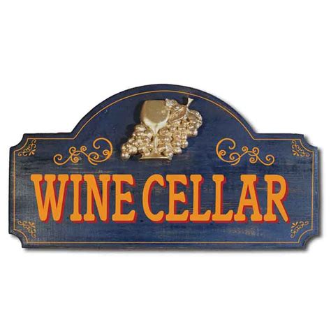 Wine Cellar Vintage Home Bar Plaque Northwest Ts