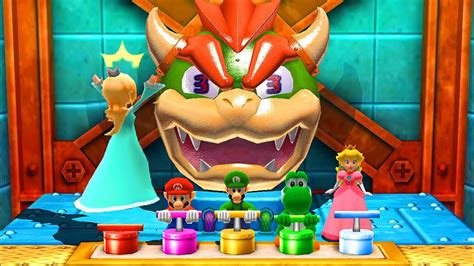 Mario Party The Top 100 Minigames Rosalina Vs Luigi Vs Mario Vs Yoshi Master Difficulty