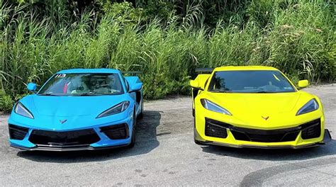 VIDEO Benchmarking A Twin Turbo C8 Stingray Vs The C8 Corvette Z06