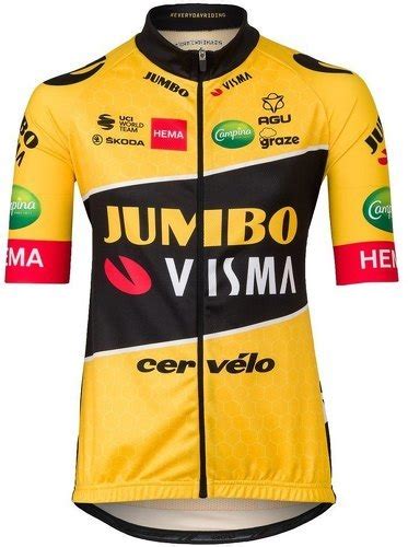 Agu Jumbo Visma Replica Maillot De V Lo Colizey