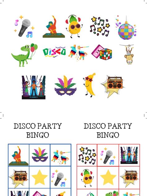 Bingo Disco Party Theme | PDF