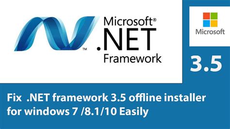 How To Fix Dot NET Framework 3 5 Offline Installer For Windows 7 8 1