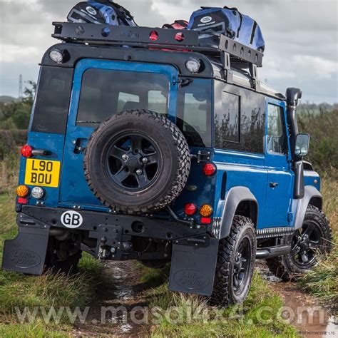 Spare Wheel Carrier Extra Heavy Duty Chassis Mounted For Land Rover