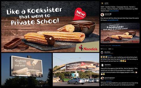 Nando’s - Churros OOH on Behance