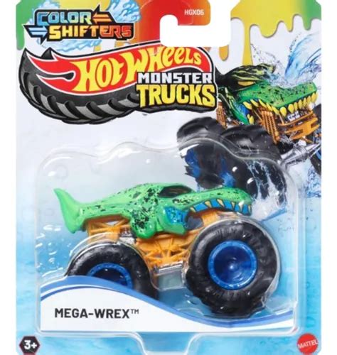 Hot Wheels Color Shifters Mega wrex Muda Cor Na Água Hgx06 Frete grátis