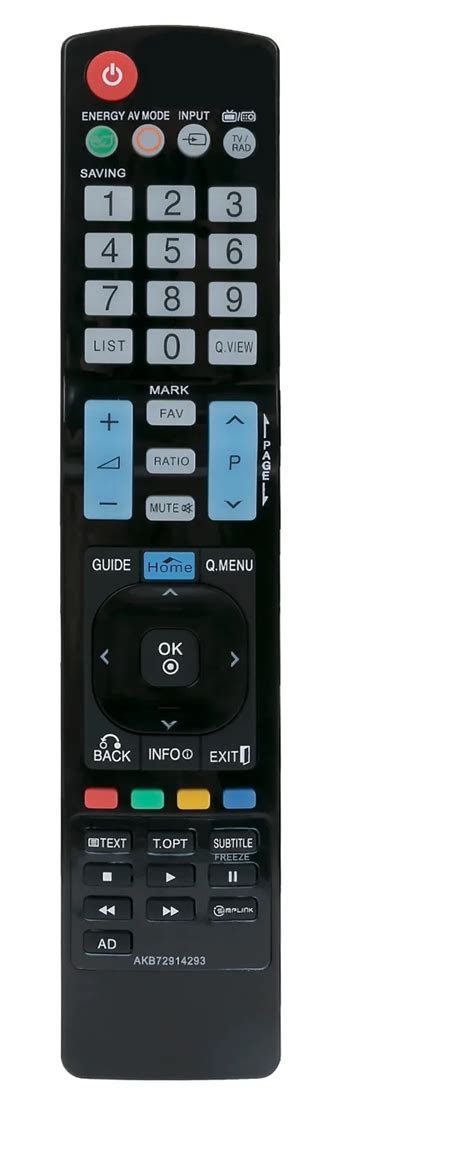 New Remote Control Akb Fit For Lg Plasma Tv Lk C Lw C