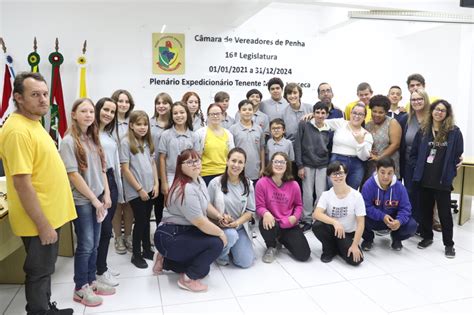 Vereadores Mirins De Penha Tomam Posse E Elegem Mesa Diretora Penha