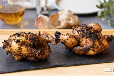 Pollo al carbón receta fácil y rápida de asado y marinado de parrilla