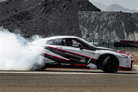 Hp Nissan Gt R Nismo Sets World Record For Fastest Drift