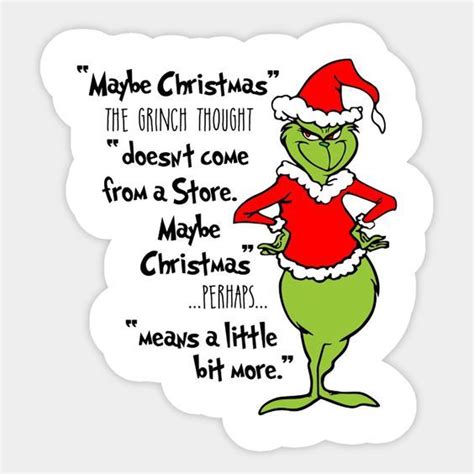 Maybe Christmas The Grinch By Canaaye Grinch Quotes Grinch Christmas Svg