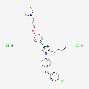 Azeliragon HCl | C32H40Cl3N3O2 | CID 67202797 - PubChem