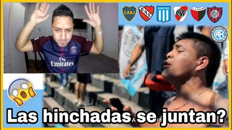 Reaccion Las Mejores Hinchadas Argentinas No Lo Puedo Creer Youtube