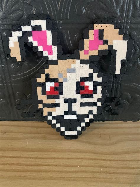 Vanny Fnaf Security Breach Perler Beads Handmade Etsy