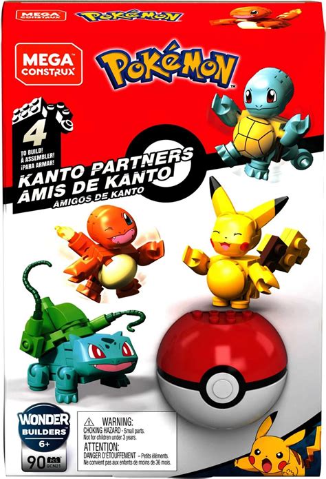 MEGA Pokemon Towarzysze Z Kanto GCN21 Klocki Plastikowe Niskie Ceny I