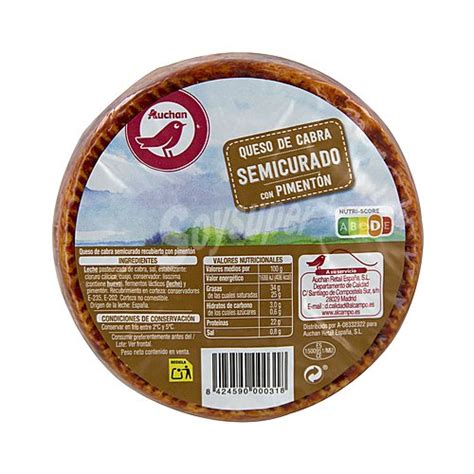 Producto Alcampo Producto Alcampo Queso De Cabra Semicurado Con