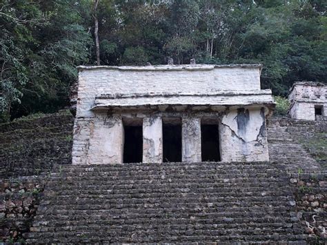 Ruinas Antiguas De Maya Bonampak M Xico Foto Premium