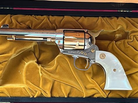 Colt Single Action Army Revolver Lawman Series ~ Pat Garrett ~ 45lc Made 1968 For Sale