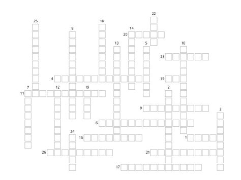 i Metalli - Crossword