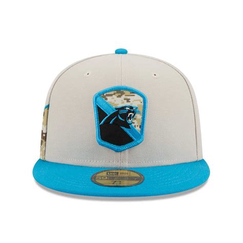 New Era Carolina Panthers 2023 NFL Salute to Service 59FIFTY Fitted Cap ...