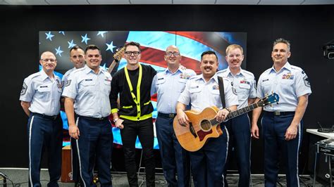 Air Force Academy Band Wild Blue Country Performs For Veterans Day