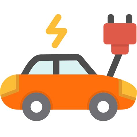 Electric car - Free transportation icons