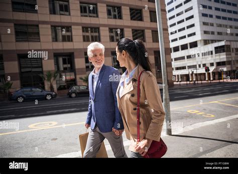 Mature Man Walking Urban Street Hi Res Stock Photography And Images Alamy