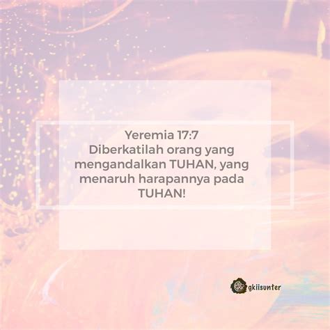 Yeremia 177 Ayat Alkitab Kutipan Alkitab Kata Kata Alkitab