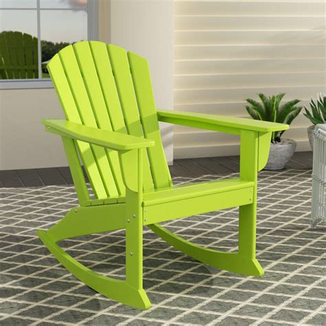 portside outdoor adirondack patio rocking chair patio rocking chairs