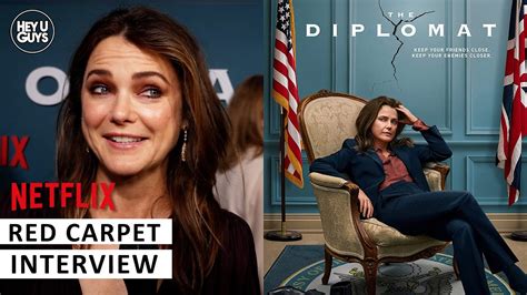 Keri Russell On Netflix S The Diplomat Debora Cahn S Writing Her